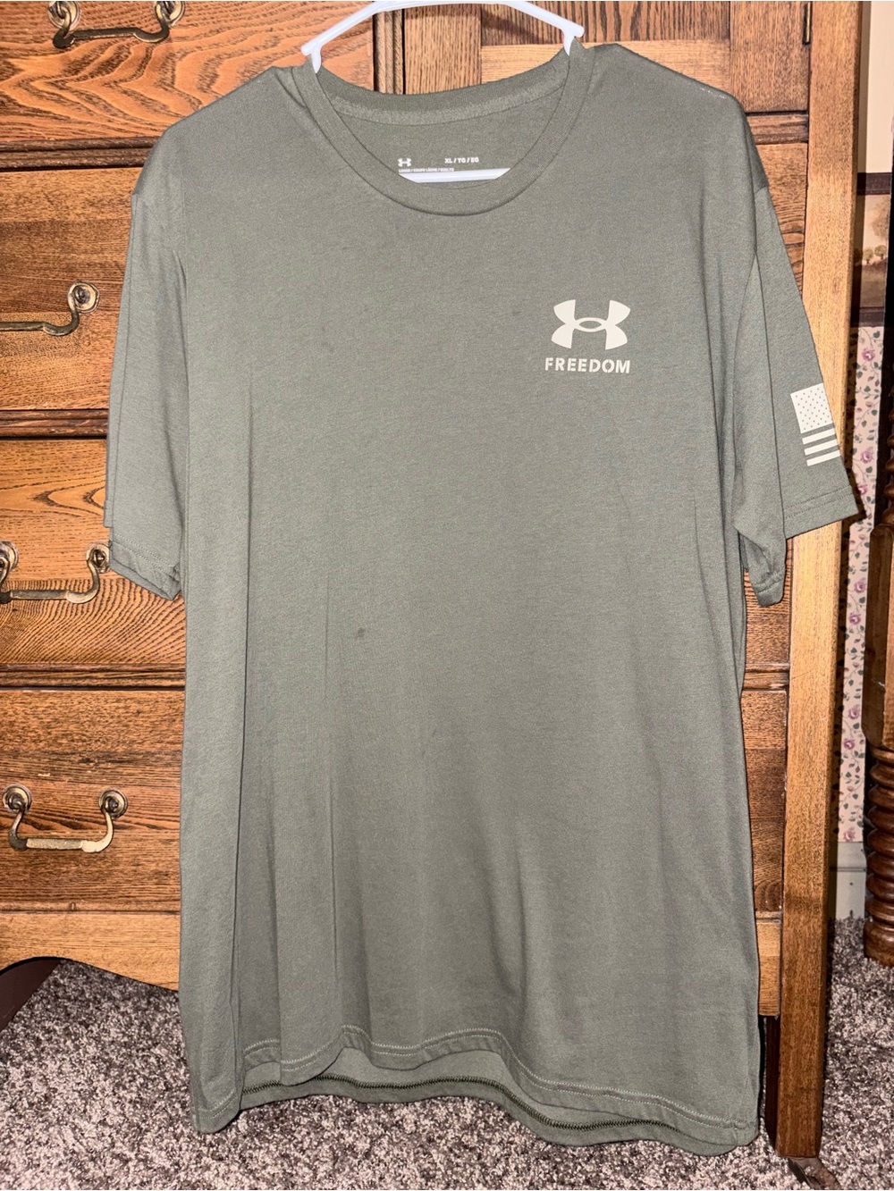 Under Armour Men’s Freedom Short Sleeve Tee - Olive